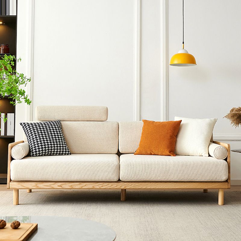 Contemporary Pillow Top Back Standard Pillow Top Arm Stationary Sofa