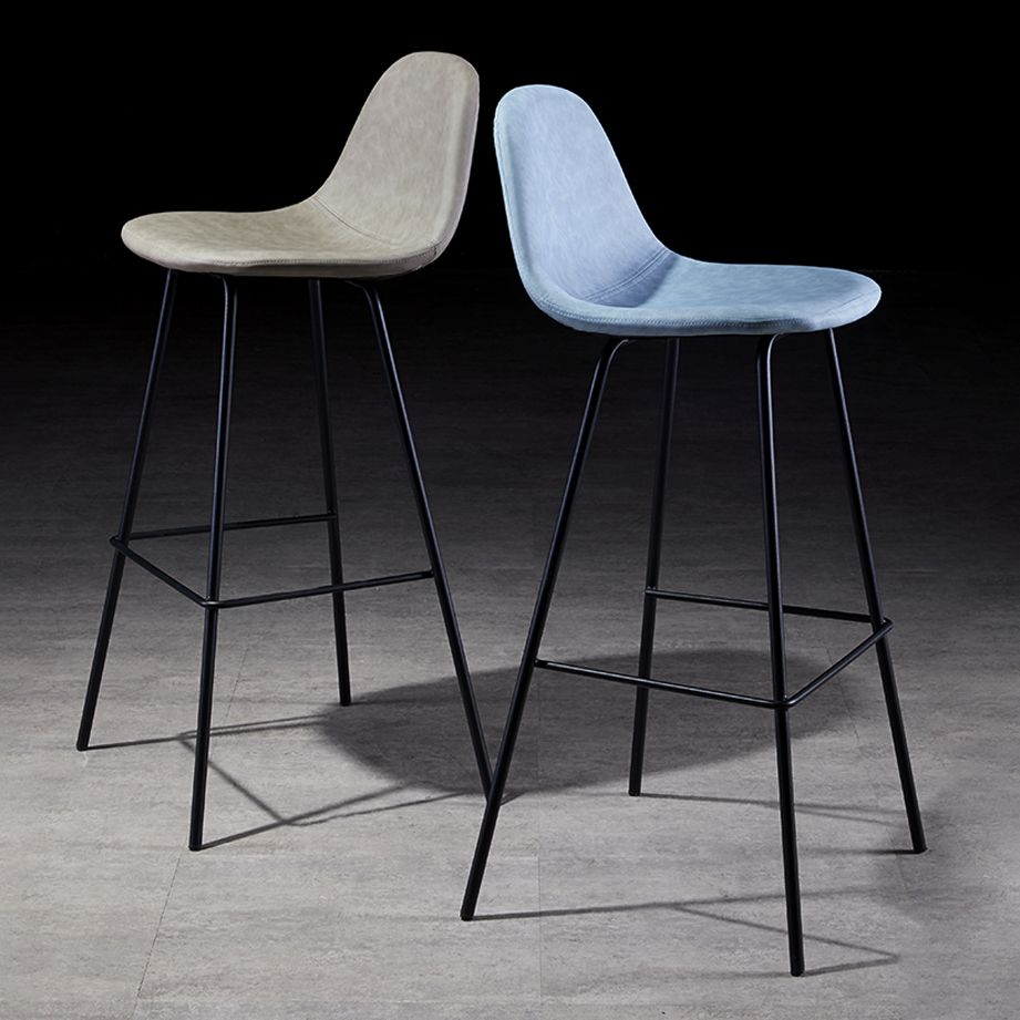 Industrial Style Square Counter Barstools for Bristol Leather Stools with Metal Legs Clearhalo 'Bar Furniture' 'Bar Stools' 'bar_stools' 'furn' 'furn_bar_stools' 'Furniture' 'furniture_bar_stools' 'Kitchen & Dining Furniture' 1200x1200_3dca1be2-9a7d-436c-bb75-b5ccef668fc2
