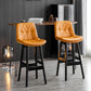 Modern Armless Backrest Counter Stool Wood Milk Tea Shop Bar Stool with Leather Cushion Clearhalo 'Bar Furniture' 'Bar Stools' 'bar_stools' 'furn' 'furn_bar_stools' 'furniture_bar_stools' 'Kitchen & Dining Furniture' 'kitchen&dining_furn' 'kitchen' 'kitchen_furn' Furniture' 1200x1200_3dd05a0b-e0a8-4cd2-ace6-4bcc2f7f83e3