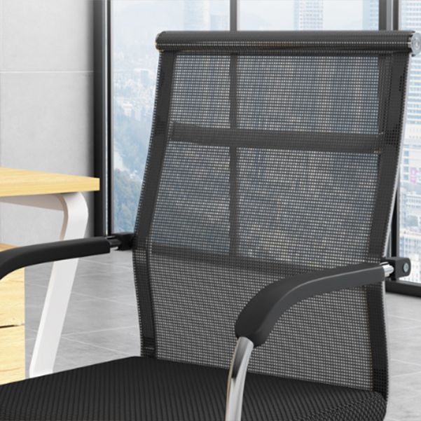 18"W Contemporary Office Chair Black Breathable AirGrid Desk Chair Clearhalo 'furn' 'furn_office_chair' 'Furniture' 'Office Chairs' 'Office Furniture' 'office_chair' 1200x1200_3dd56e72-46c0-4818-a7ef-5ba11a4d7e00