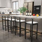 Black Iron Low Back Barstool Industrial Restaurant Tall Stool with Square Seat Clearhalo 'Bar Furniture' 'Bar Stools' 'bar_stools' 'furn' 'furn_bar_stools' 'furniture_bar_stools' 'Kitchen & Dining Furniture' 'kitchen&dining_furn' 'kitchen' 'kitchen_furn' Furniture' 1200x1200_3dd6d226-586c-4d4f-979e-a2e62db7b158
