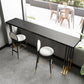 Glam Rectangle Bar Table Set 1/2/3/5 Pieces Solid Wood Pub Set for Indoor