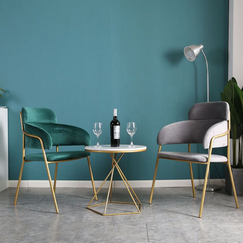 20.47 "Table lateral de estilo contemporáneo de estilo contemporáneo Mesa acento de acento de sofá redondo