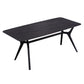Contemporary Rectangle Dining Table Sintered Stone Dining Table with Black Trestle Base Clearhalo ' dining_table' 'Dining Tables & Seating' 'Dining Tables' 'furn' 'furn_dining_table' 'Furniture' 'furniture_dining_table' 'Kitchen & Dining Furniture' 'kitchen&dining_furn' 'kitchen' 'kitchen_dining_table' 1200x1200_3ddab22b-9d25-46c1-b913-edc99177f037