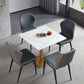 Industrial Square Dinner Table Sintered Stone Table with Metal Base for Home Clearhalo ' dining_table' 'Dining Tables & Seating' 'Dining Tables' 'furn' 'furn_dining_table' 'Furniture' 'furniture_dining_table' 'Kitchen & Dining Furniture' 'kitchen&dining_furn' 'kitchen' 'kitchen_dining_table' 1200x1200_3ddb1ffb-fd9f-4687-9c9d-e295c630762a