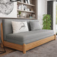 31" Wide Contemporary Sleeper Sofa Futon Gray Wood Sleeper Sofa Clearhalo 'furn' 'furn_futons' 'Furniture' 'Futons & Daybeds' 'Futons' 'Living Room Furniture' 1200x1200_3ddc4ba7-482a-4905-aedf-ac4e27634278