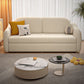 Scandinavian Sleeper Sofa White Convertible Sofas with Storage Clearhalo 'furn' 'furn_futons' 'Furniture' 'Futons & Daybeds' 'Futons' 'Living Room Furniture' 1200x1200_3ddca9ce-b19c-4b8e-93d7-24e2d05cf7b9