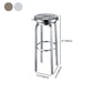 1 Pcs Industrial Silver Counter Stools Stainless Steel Bar Bristol Stools with Round Seat Clearhalo 'Bar Furniture' 'Bar Stools' 'bar_stools' 'furn' 'furn_bar_stools' 'furniture_bar_stools' 'Kitchen & Dining Furniture' 'kitchen&dining_furn' 'kitchen' 'kitchen_furn' Furniture' 1200x1200_3dde52b6-1e7d-4e98-8a63-5ce77e419a27