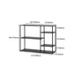 Minimalist Open Etagere Bookcase with Metal Rectangular Shelves Bookcase Clearhalo 'Bookcases' 'furn' 'furn_bookcases' 'Furniture' 'furniture_bookcases' 'kitchen' 'kitchen_bookcases' 'Living Room Furniture' 'Office Furniture' 1200x1200_3de08b90-9ef3-471a-afa1-34108cd45feb