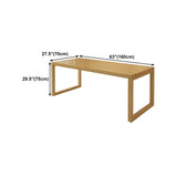 MODERNA RITCHIO RETTANGOLARE DI RITTAGLIO DEI LEGNO STRA SCANDO DI UFFICIO PER CASA