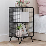 Modern Closed Bookcase with Metal Rectangular Shelves for Study Room Clearhalo 'Bookcases' 'furn' 'furn_bookcases' 'Furniture' 'furniture_bookcases' 'kitchen' 'kitchen_bookcases' 'Living Room Furniture' 'Office Furniture' 1200x1200_3de456ff-afd2-4922-a05f-e650b55db56e