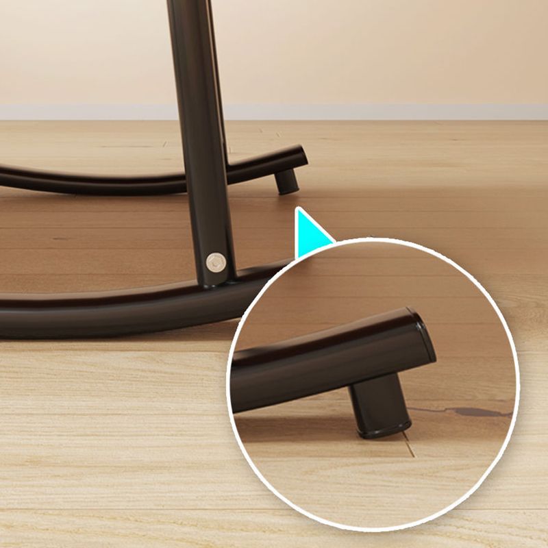 Sedia a dondolo pigro singola sedia da bosco di divani interni per camera da letto