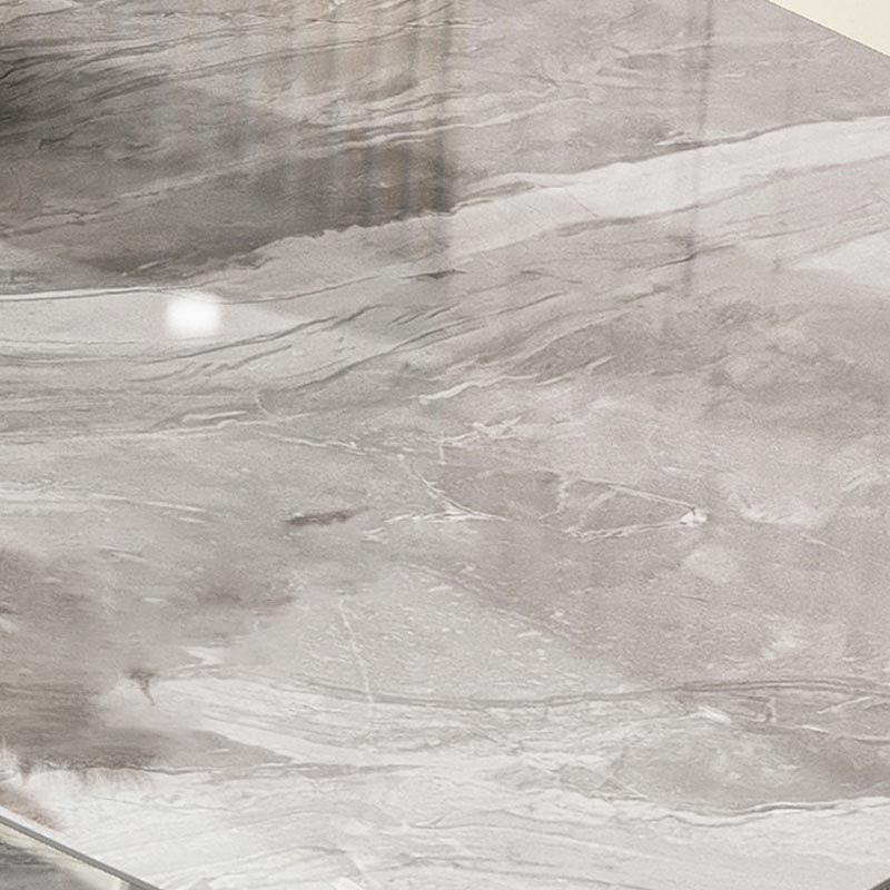 Tavolo da pranzo rettangolare set 1/2/5/6/7 PCS SINTERATO SINTERATO TAVOLO DI PERCHIE