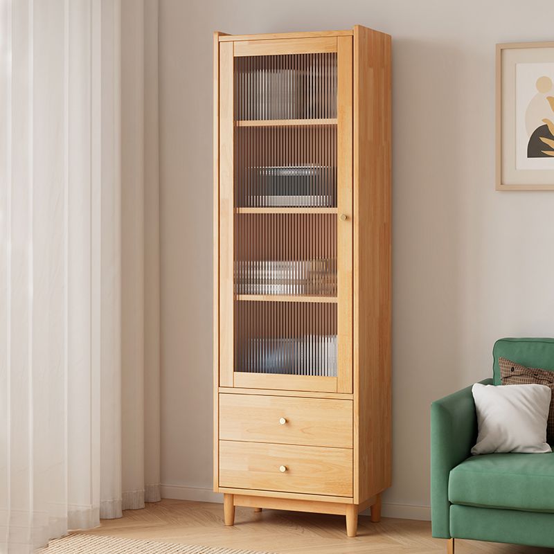 Closed Back Standard Bookshelf Solid Wood Contemporary Bookcase with Drawers Clearhalo 'Bookcases' 'furn' 'furn_bookcases' 'Furniture' 'Office Furniture' 1200x1200_3ded9973-53e5-4139-9e1c-ff86db101a3f