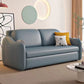 Faux leather Sleeper Sofa with Pillow Back Sofa Bed with Detachable Mattress Clearhalo 'furn' 'furn_futons' 'Furniture' 'Futons & Daybeds' 'Futons' 'Living Room Furniture' 1200x1200_3deee2ec-661a-4004-9dcf-85160b9e7e9b