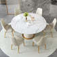 Glam Style Faux Leather Chair Armless Side Chairs with Metal Legs Clearhalo 'Dining Chairs' 'Dining Tables & Seating' 'dining_chair' 'furn' 'furn_dining_chair' 'Furniture' 'Kitchen & Dining Furniture' 1200x1200_3df2c54d-a33f-4c69-92e8-9295bd9d0ef3