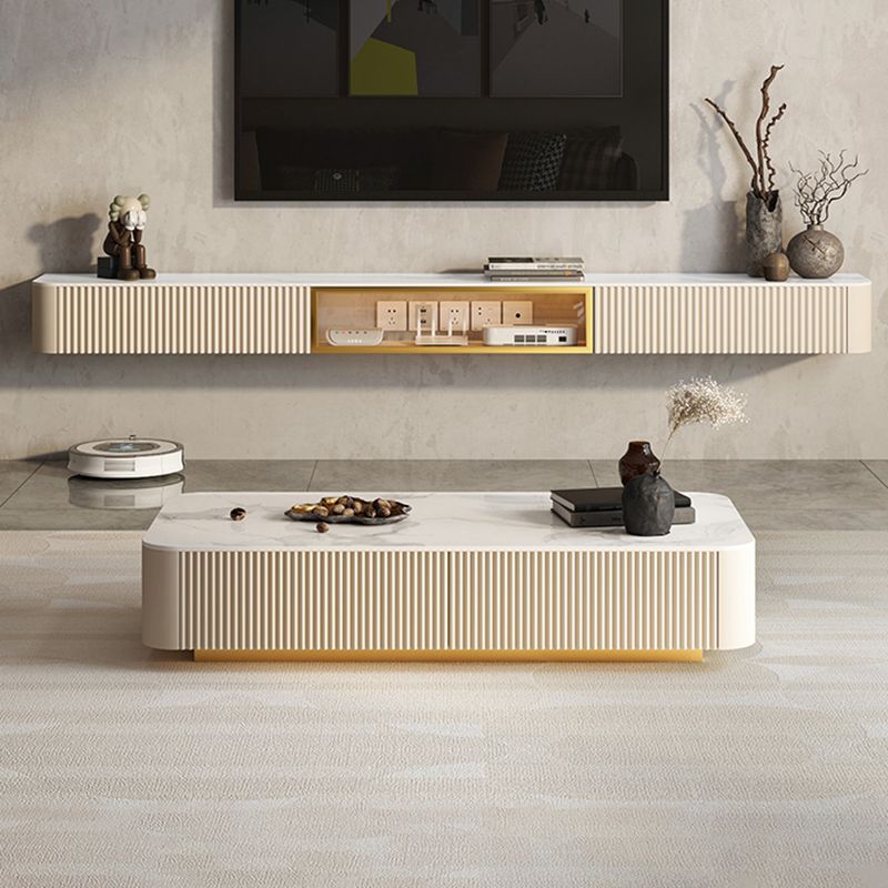 Archiviazione TV TV chiusa montata a parete Luxuria Sinterita TV Cabinet