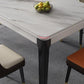 Mid-Century Rectangle Dining Table Sintered Stone Table with 4 Legs Base Clearhalo ' dining_table' 'Dining Tables & Seating' 'Dining Tables' 'furn' 'furn_dining_table' 'Furniture' 'furniture_dining_table' 'Kitchen & Dining Furniture' 'kitchen&dining_furn' 'kitchen' 'kitchen_dining_table' 1200x1200_3df6f3a5-2c6c-4a97-8eb9-bc21a639e6c3