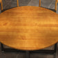 Contemporary Style Wood Dining Table Round Shape Table with Metallic Trestle Base Clearhalo ' dining_table' 'Dining Tables & Seating' 'Dining Tables' 'furn' 'furn_dining_table' 'Furniture' 'furniture_dining_table' 'Kitchen & Dining Furniture' 'kitchen&dining_furn' 'kitchen' 'kitchen_dining_table' 1200x1200_3dfcdc95-79a0-47a2-90f8-2e46c84395e0