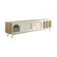 White TV Media Console Console Media Console TV per soggiorno
