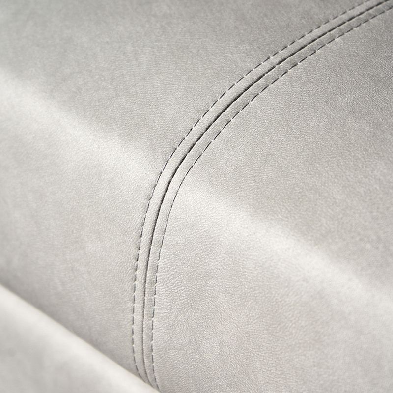 Contemporary Light Gray Cushion Back Settee Living Room Square Arm Sofa Clearhalo 'furn' 'furn_sofas' 'Furniture' 'furniture_sofas' 'Living Room Furniture' 'Sofa' 'sofas' 1200x1200_3e04b900-25a0-4ebe-883d-9ae9c18d19ac