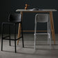 Nordic Style Bar-stool Plastic Counter Bar Stool with Plastic Legs for Kitchen Clearhalo 'Bar Furniture' 'Bar Stools' 'bar_stools' 'furn' 'furn_bar_stools' 'Furniture' 'furniture_bar_stools' 'Kitchen & Dining Furniture' 1200x1200_3e0e3b26-a326-486c-8ae5-86efdbded5b7