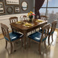 4 Legs Furniture Rectangle Solid Wood Dining Table for Dining Room