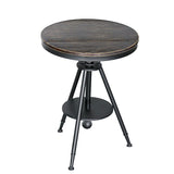 Ensemble de restauration en bois massif rond moderne 1/2/3/4/5