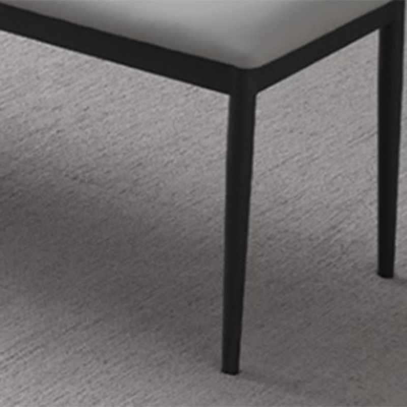 17.7"H Upholstered Seating Bench Cushioned Bench with Metal Legs Clearhalo 'Benches' 'Chairs & Seating' 'furn' 'furn_benches' 'Furniture' 'Living Room Furniture' 1200x1200_3e134530-57e1-41ff-b12d-839582f1f05b