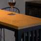 Black Metal Bar Stool Industrial Bar Height Armless Stool with Cushion Clearhalo 'Bar Furniture' 'Bar Stools' 'bar_stools' 'furn' 'furn_bar_stools' 'Furniture' 'Kitchen & Dining Furniture' 1200x1200_3e15202e-a633-412f-ac94-94def935e254