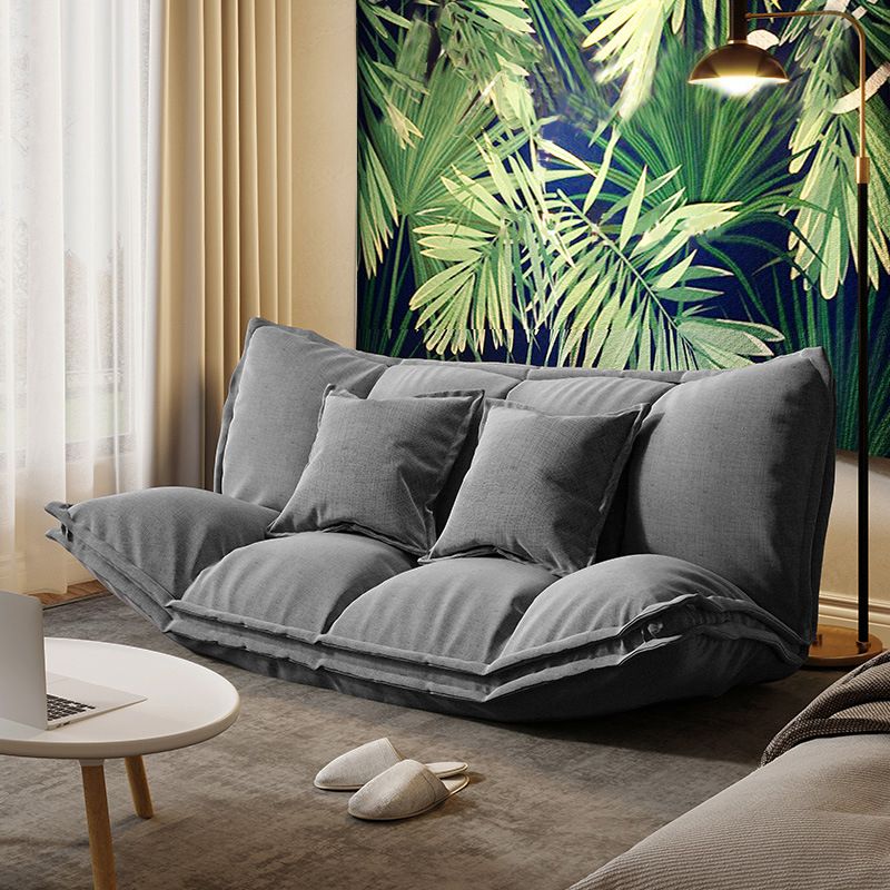 Contemporary Tight Back Convertible Sleeper Sofa Fabric Armless Sofa Clearhalo 'Furniture' 'furniture_sofas' 'kitchen' 'kitchen_sofas' 'Living Room Furniture' 'Sofa' 'sofas' 1200x1200_3e1a23cc-32d4-4a07-b43d-9a1de1534bb6