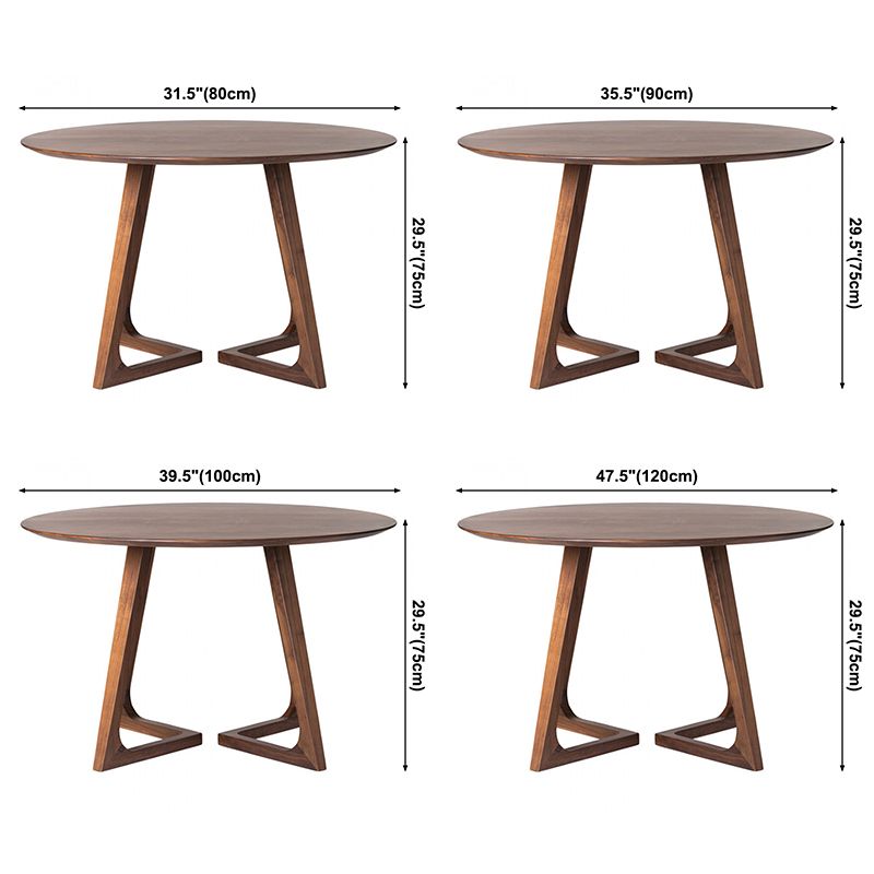 Round Ash Wood Dining Table Modern Solid Wood Table with Metal Double Pedestal Clearhalo ' dining_table' 'Dining Tables & Seating' 'Dining Tables' 'furn' 'furn_dining_table' 'Furniture' 'furniture_dining_table' 'Kitchen & Dining Furniture' 'kitchen&dining_furn' 'kitchen' 'kitchen_dining_table' 1200x1200_3e1ad0c1-58ce-4f1e-b83a-7e86269ac802