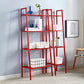 Modern Metal Ladder Bookshelf Vertical Open Bookshelf for Living Room Clearhalo 'Bookcases' 'furn' 'furn_bookcases' 'Furniture' 'furniture_bookcases' 'Office Furniture' 1200x1200_3e1c9efb-222a-4ab7-a2f5-7cd1efc226fd