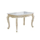 Stone Top Dining Table Rectangle Dining Table with 4 Legs in White Clearhalo 'Dining Tables & Seating' 'Dining Tables' 'dining_table' 'Furniture' 'furniture_dining_table' 'Kitchen & Dining Furniture' 'kitchen' 'kitchen_dining_table' 1200x1200_3e22b398-e4ff-4599-86d9-650407235d7e