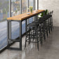 Industrial Style Bar Set 1/4/7/13 Pieces Solid Wood Rectangle Pub Dining Set Clearhalo 'Bar Furniture' 'furn' 'furn_home_bar_bar_sets' 'Furniture' 'Home Bars & Bar Sets' 'home_bar_bar_sets' 'Kitchen & Dining Furniture' 1200x1200_3e237a5e-4a61-44f0-b9cc-5998823b8893