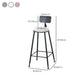 Modern Style Upholstered Counter Stool Bar-height Bar Stool with Footrest Clearhalo 'Bar Furniture' 'Bar Stools' 'bar_stools' 'furn' 'furn_bar_stools' 'Furniture' 'Kitchen & Dining Furniture' 1200x1200_3e256764-f47e-4dc1-8c80-94a901694e0b