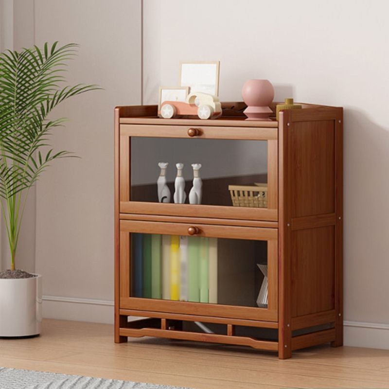 Engineered Wood Barrister Bookcase Contemporary Closed Back Bookshelf with Doors Clearhalo 'Bookcases' 'furn' 'furn_bookcases' 'Furniture' 'furniture_bookcases' 'Office Furniture' 1200x1200_3e282d0b-5ef8-4e15-82f0-b735d7285d7d