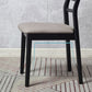 Industrial Ash Open Side Chair Matte Finish Upholstered Dining Chair with Black Legs Clearhalo ' kitchen&dining_furn' 'Dining Chairs' 'Dining Tables & Seating' 'dining_chair' 'furn' 'furn_dining_chair' 'Furniture' 'furniture_dining_chair' 'Kitchen & Dining Furniture' 'kitchen' 1200x1200_3e2ab2f9-b976-4117-a274-ec88e64a7425