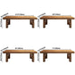Simple Solid Wood Brown Dining Table Rectangle Shape Standard Dining Table for Kitchen Clearhalo ' dining_table' 'Dining Tables & Seating' 'Dining Tables' 'furn' 'furn_dining_table' 'Furniture' 'furniture_dining_table' 'Kitchen & Dining Furniture' 'kitchen&dining_furn' 'kitchen' 'kitchen_dining_table' 1200x1200_3e3cd9df-4344-49bc-b52c-91e61dcfa6ae