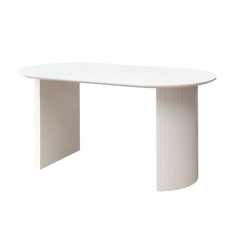 Pine Wood Contemporary Oval Dining Table Wood Top Table for Dining Room Clearhalo ' dining_table' 'Dining Tables & Seating' 'Dining Tables' 'furn' 'furn_dining_table' 'Furniture' 'furniture_dining_table' 'Kitchen & Dining Furniture' 'kitchen&dining_furn' 'kitchen' 'kitchen_dining_table' 1200x1200_3e3ea377-f5c5-4e10-b6e4-87eec705a3a9