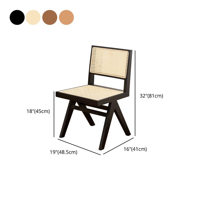 Dining Room Side Chairs Modern Rubber Wood Kitchen Chair for Home Clearhalo 'Dining Chairs' 'Dining Tables & Seating' 'dining_chair' 'furn' 'furn_dining_chair' 'Furniture' 'furniture_dining_chair' 'Kitchen & Dining Furniture' 1200x1200_3e3ec124-825e-477e-bc82-15b140d9aa46