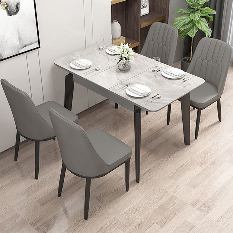 Home Scandinavian Arm Chair Parsons Back Upholstered Metal Dining Room Chair Clearhalo ' kitchen&dining_furn' 'Dining Chairs' 'Dining Tables & Seating' 'dining_chair' 'furn' 'furn_dining_chair' 'Furniture' 'furniture_dining_chair' 'Kitchen & Dining Furniture' 'kitchen' 1200x1200_3e40bde0-f0d1-4ec7-ac16-41b3fa5b0b23
