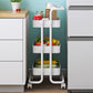 Industrial Vertical Etagere Bookshelf Iron Frame Plastic Shelf with Caster Wheels Clearhalo 'Bookcases' 'furn' 'furn_bookcases' 'Furniture' 'furniture_bookcases' 'kitchen' 'kitchen_bookcases' 'Living Room Furniture' 'Office Furniture' 1200x1200_3e417ae1-7106-488e-9e9a-25c1286abeba