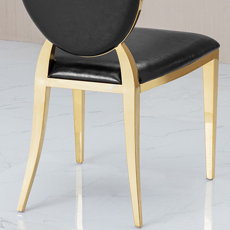 Contemporary Style Kitchen Dining Side Chair King Louis Back Side Chair Clearhalo ' kitchen&dining_furn' 'Dining Chairs' 'Dining Tables & Seating' 'dining_chair' 'furn' 'furn_dining_chair' 'Furniture' 'furniture_dining_chair' 'Kitchen & Dining Furniture' 'kitchen' 1200x1200_3e439aab-8c91-46a4-a601-df91693bc7ac