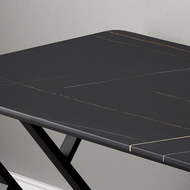 Home Office Sled Writing Desk Modern Style Stone Writing Desk Clearhalo 'furn' 'furn_office_desk' 'Furniture' 'furniture_office_desk' 'Office Desks' 'Office Furniture' 'office_desk' 1200x1200_3e462586-c436-4093-970a-2ab66c1098b7