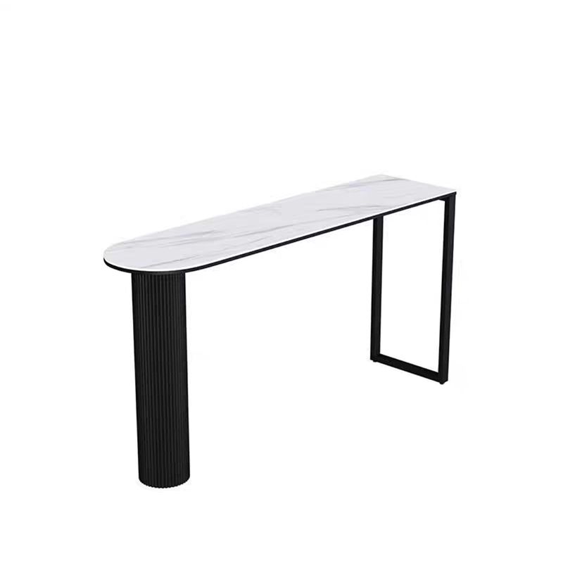Sintered Stone Bistro Table Set 1/2/3 Pieces Modern Irregular Shape Pub Table Set Clearhalo 'Bar Furniture' 'furn' 'furn_home_bar_bar_sets' 'Furniture' 'Home Bars & Bar Sets' 'home_bar_bar_sets' 'Kitchen & Dining Furniture' 1200x1200_3e4711dc-8680-4cc2-96a8-f146f781963e