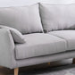 Modern Sofa with 2 Pillows Living Room Charles Of London Seating Clearhalo 'furn' 'furn_sofas' 'Furniture' 'Living Room Furniture' 'Sofa' 'sofas' 1200x1200_3e499b85-6739-427d-834a-354fff6846f5