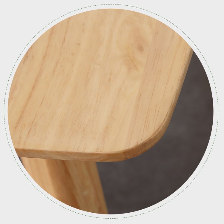 Square Wood Color Dining Table Industrial Solid Rubberwood 4 Legs Table for Dining Room Clearhalo ' dining_table' 'Dining Tables & Seating' 'Dining Tables' 'furn' 'furn_dining_table' 'Furniture' 'furniture_dining_table' 'Kitchen & Dining Furniture' 'kitchen&dining_furn' 'kitchen' 'kitchen_dining_table' 1200x1200_3e4b1152-ab29-4222-8df3-fb46cf8fb1f5