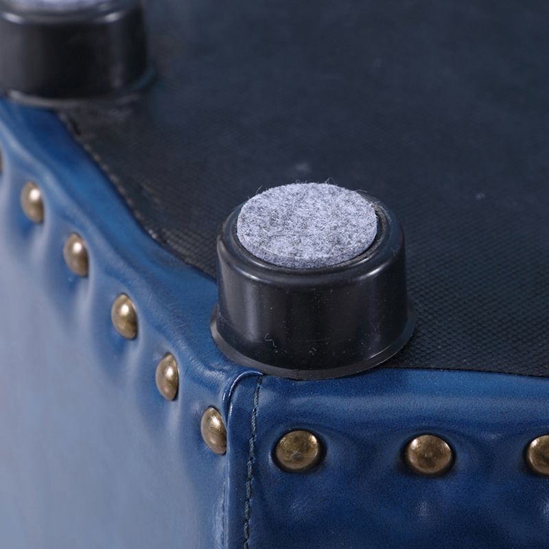 Modern Hexagon Pouf Ottoman Plain Leather Chair Ottoman With Nailhead Trim Clearhalo 'furn' 'furn_ottomans_poufs' 'Furniture' 'Living Room Furniture' 'Ottomans & Poufs' 'ottomans_poufs' 1200x1200_3e4b5aab-d971-4bb7-8212-7ede981a8395