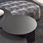 Mid-Century Modern Iron Coffee Table Black Round Cocktail Table Clearhalo 'Coffee & Accent Tables' 'Coffee Tables' 'coffee_tables' 'furn' 'furn_coffee_tables' 'Furniture' 'Living Room Furniture' 1200x1200_3e4eb773-9420-4cb2-9a04-9432ed8e4b95